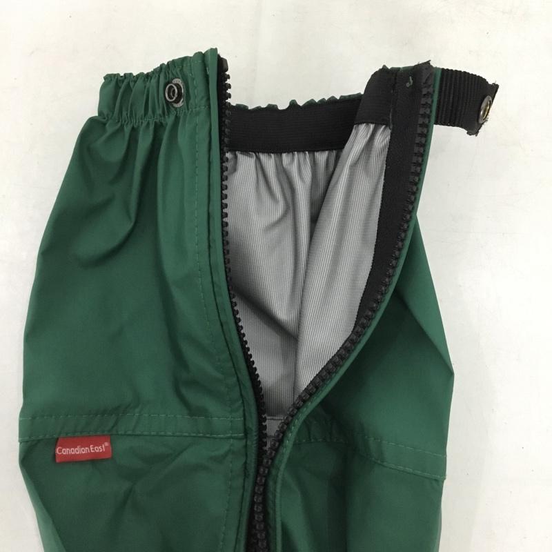 カナディアンイースト Canadian East ファッション小物 ファッション小物 CEA1006 スパッツ 登山用ロングスパッツ アウトドア ロゴ、文字 緑 / グリーン / green メンズ USED 古着 中古 10154077
