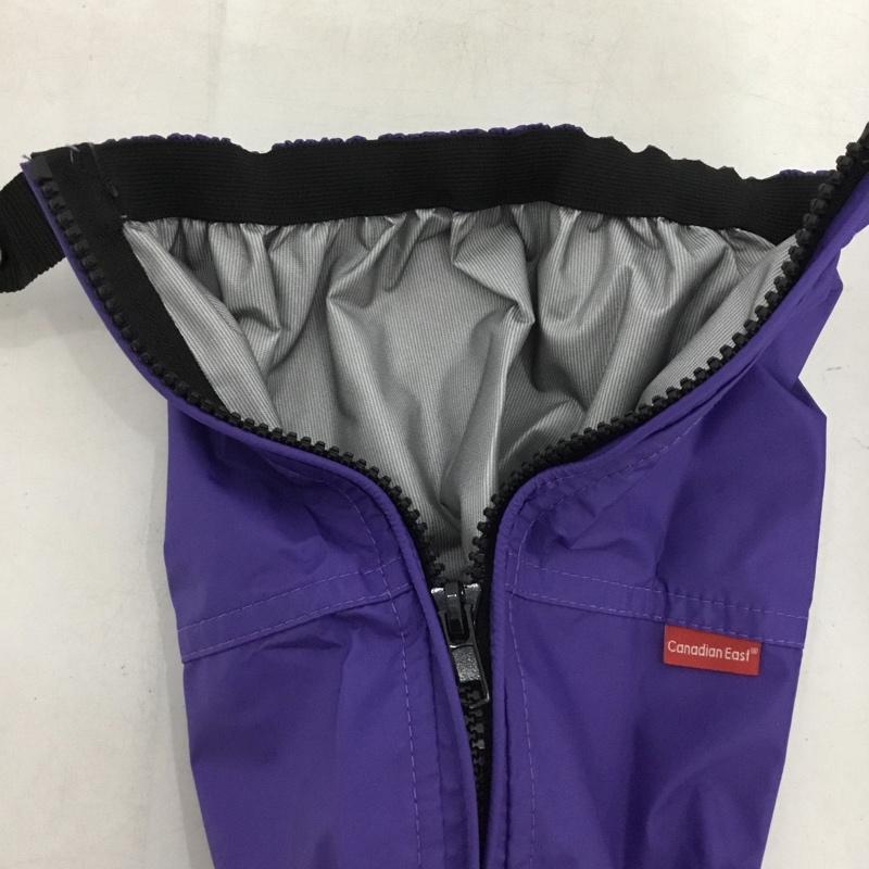 カナディアンイースト Canadian East ファッション小物 ファッション小物 スパッツ 登山用ロングスパッツ アウトドア ロゴ、文字 紫 / パープル / purple メンズ USED 古着 中古 10154080