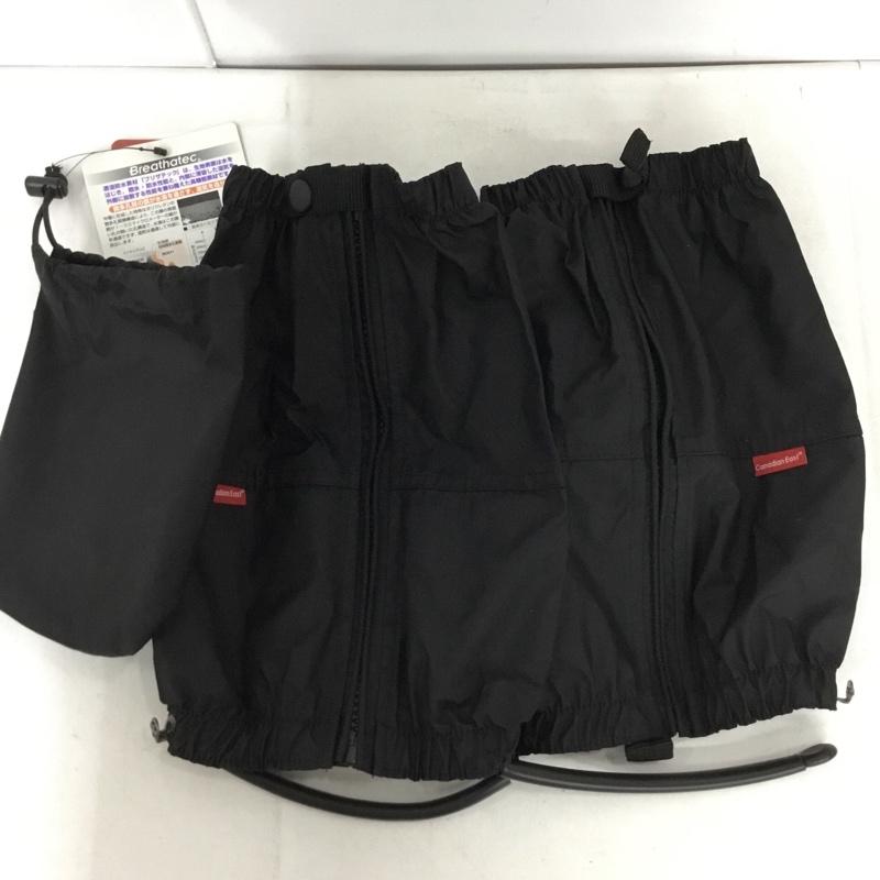 カナディアンイースト Canadian East ファッション小物 ファッション小物 スパッツ 登山用ロングスパッツ アウトドア ロゴ、文字 黒 / ブラック / black メンズ USED 古着 中古 10154084