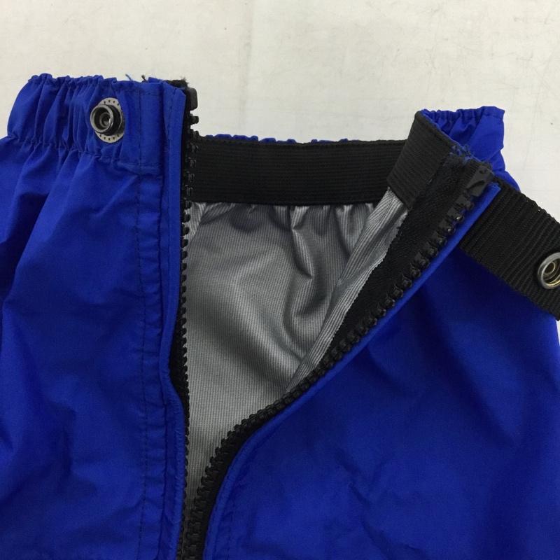 カナディアンイースト Canadian East ファッション小物 ファッション小物 スパッツ 登山用ロングスパッツ アウトドア ロゴ、文字 青 / ブルー / blue メンズ USED 古着 中古 10154086