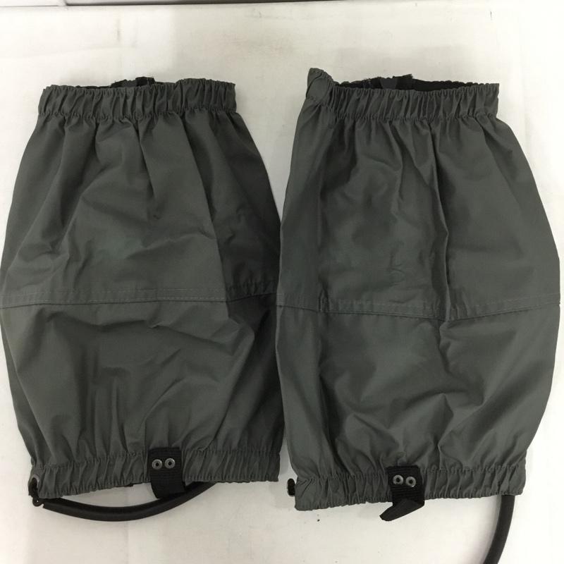 カナディアンイースト Canadian East ファッション小物 ファッション小物 スパッツ 登山用ロングスパッツ アウトドア ロゴ、文字 灰 / グレー / gray メンズ USED 古着 中古 10154091