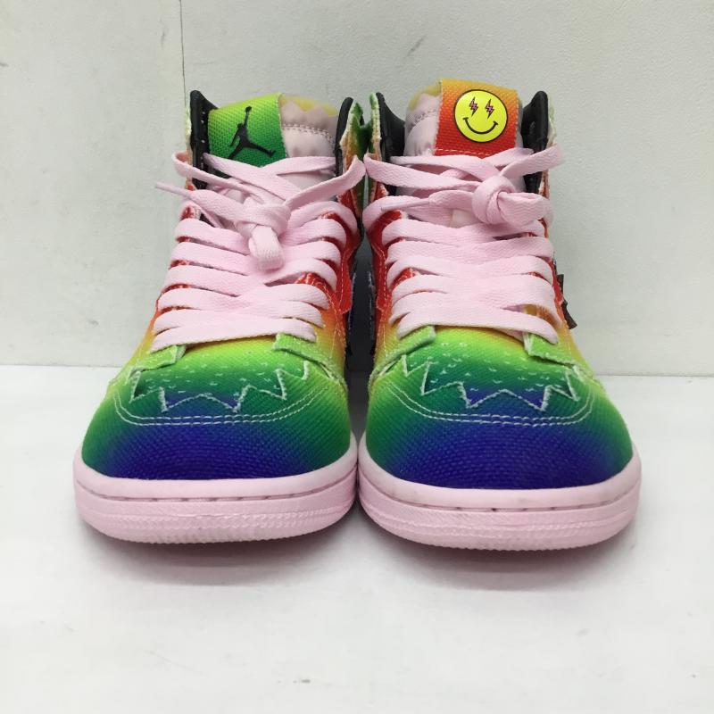 ナイキ NIKE スニーカー スニーカー DC3481-900 J Balvin × Nike Air Jordan 1 High OG Rainbow 26.0cm ロゴ、文字 マルチカラー / マルチカラー / multicolor メンズ USED 古着 中古 10154096