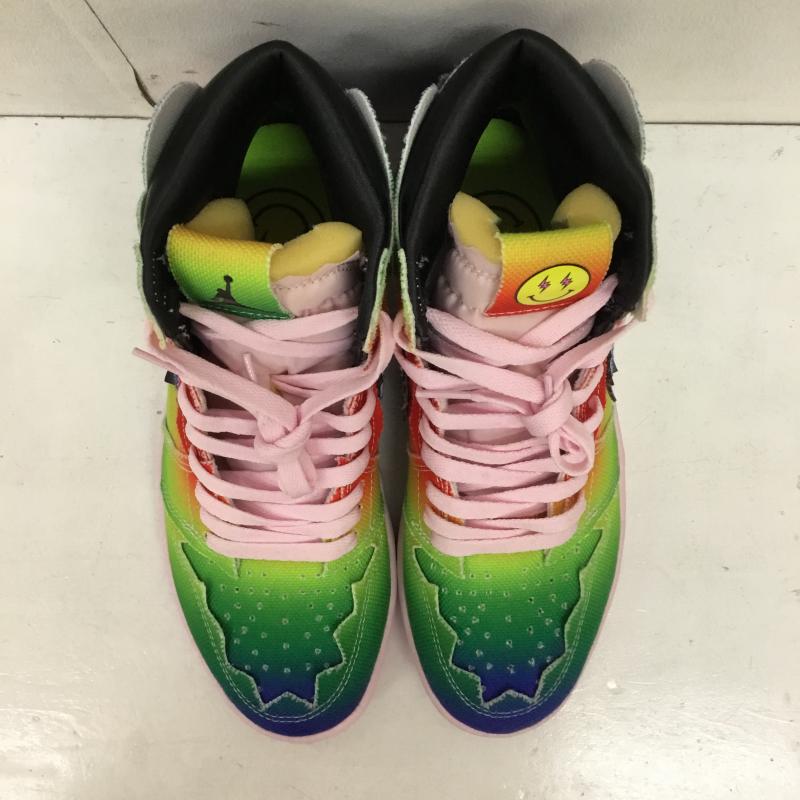 ナイキ NIKE スニーカー スニーカー DC3481-900 J Balvin × Nike Air Jordan 1 High OG Rainbow 26.0cm ロゴ、文字 マルチカラー / マルチカラー / multicolor メンズ USED 古着 中古 10154096