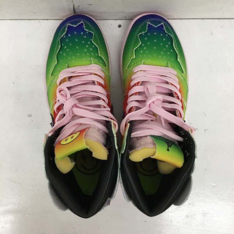 ナイキ NIKE スニーカー スニーカー DC3481-900 J Balvin × Nike Air Jordan 1 High OG Rainbow 26.0cm ロゴ、文字 マルチカラー / マルチカラー / multicolor メンズ USED 古着 中古 10154096