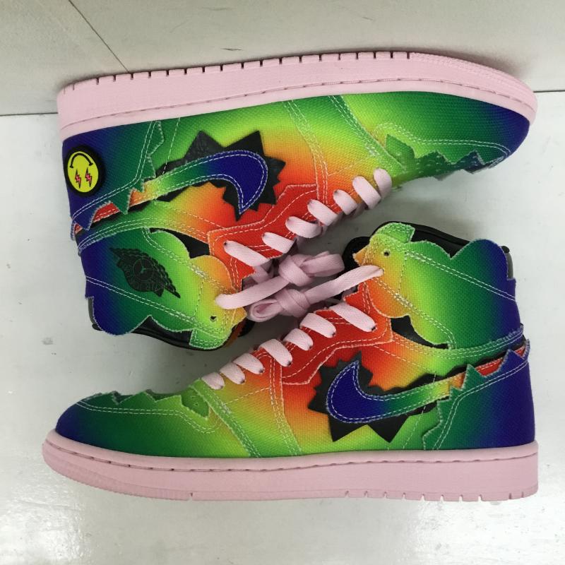 ナイキ NIKE スニーカー スニーカー DC3481-900 J Balvin × Nike Air Jordan 1 High OG Rainbow 26.0cm ロゴ、文字 マルチカラー / マルチカラー / multicolor メンズ USED 古着 中古 10154096
