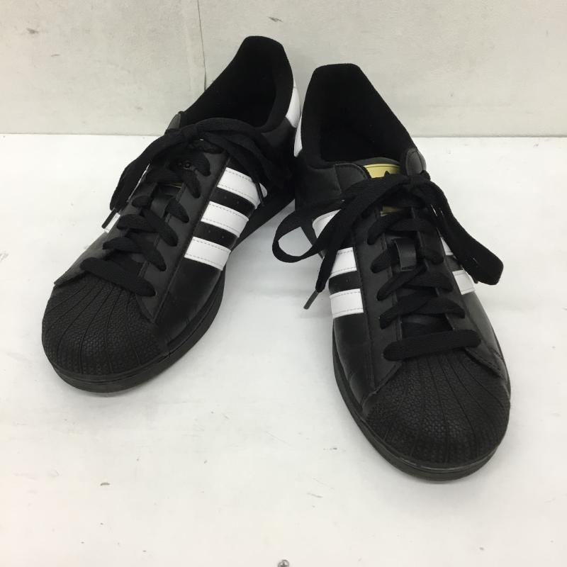 アディダス adidas スニーカー スニーカー JI3156 SUPERSTAR TD 26.5cm ロゴ、文字 黒 / ブラック / black メンズ USED 古着 中古 10154097