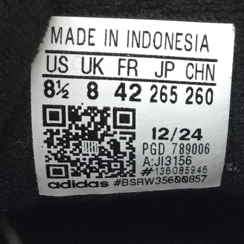 アディダス adidas スニーカー スニーカー JI3156 SUPERSTAR TD 26.5cm ロゴ、文字 黒 / ブラック / black メンズ USED 古着 中古 10154097
