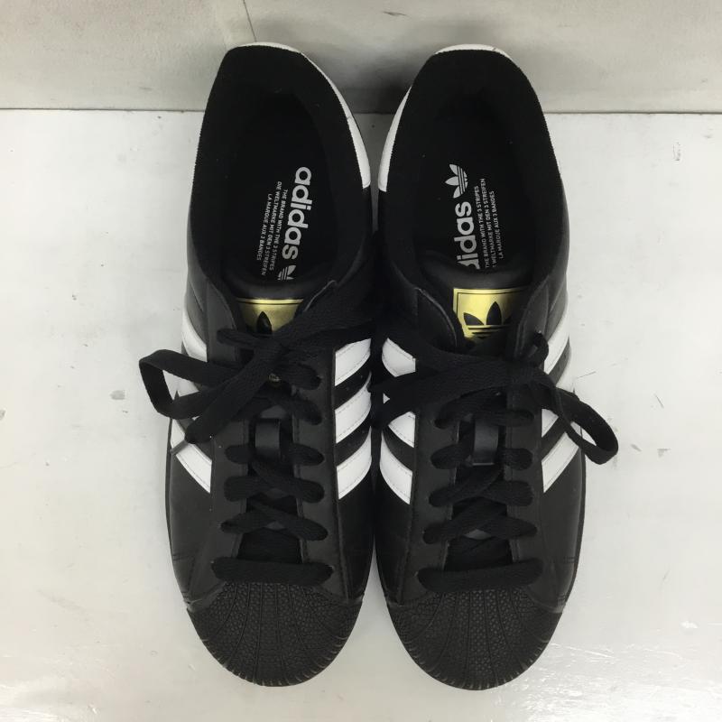 アディダス adidas スニーカー スニーカー JI3156 SUPERSTAR TD 26.5cm ロゴ、文字 黒 / ブラック / black メンズ USED 古着 中古 10154097