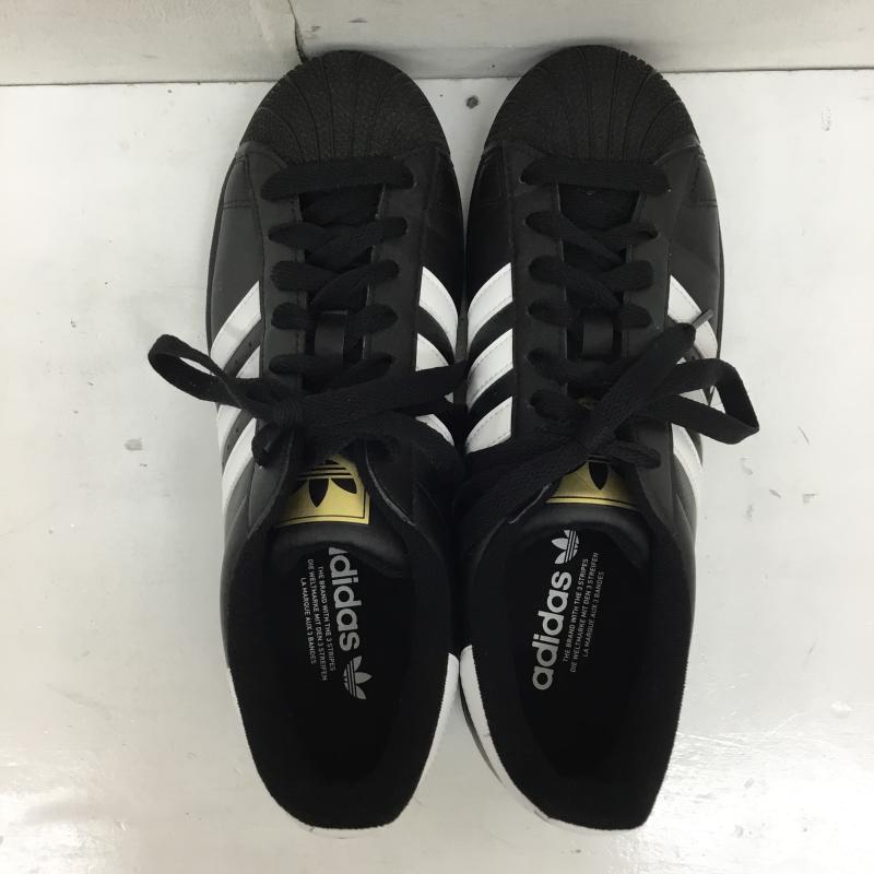 アディダス adidas スニーカー スニーカー JI3156 SUPERSTAR TD 26.5cm ロゴ、文字 黒 / ブラック / black メンズ USED 古着 中古 10154097