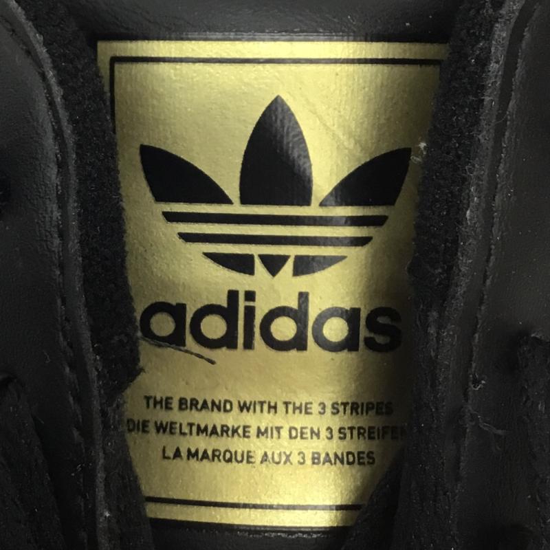 アディダス adidas スニーカー スニーカー JI3156 SUPERSTAR TD 26.5cm ロゴ、文字 黒 / ブラック / black メンズ USED 古着 中古 10154097