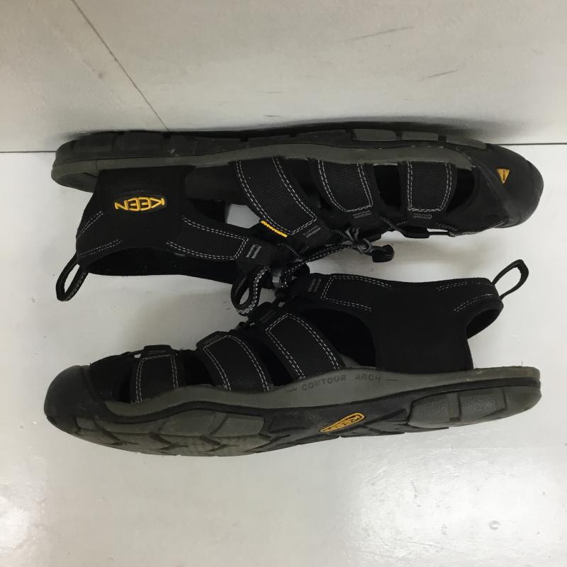 キーン KEEN サンダル サンダル CLEAR WATER CNX 29.0cm ロゴ、文字 黒 / ブラック / black メンズ USED 古着 中古 10154098