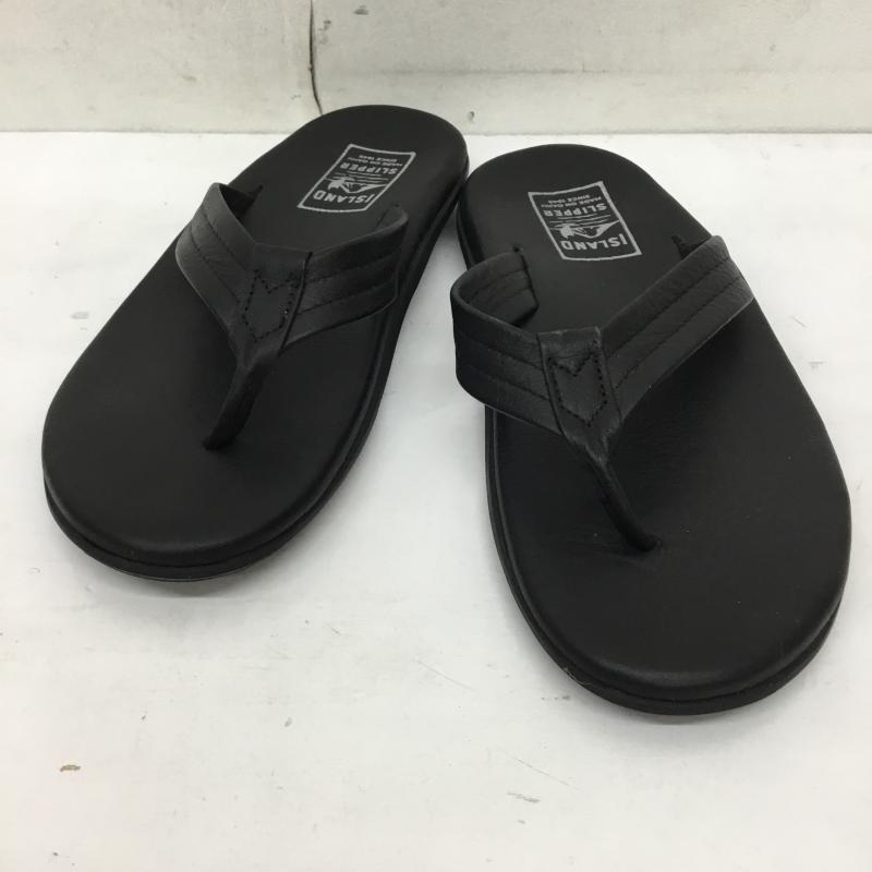 アイランドスリッパ ISLAND SLIPPER サンダル サンダル US：9 無地 黒 / ブラック / black メンズ USED 古着 中古 10154099