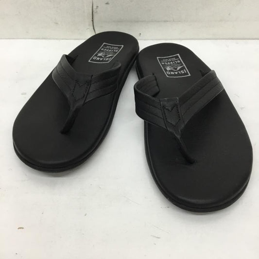 アイランドスリッパ ISLAND SLIPPER サンダル サンダル US：9 無地 黒 / ブラック / black メンズ USED 古着 中古 10154099