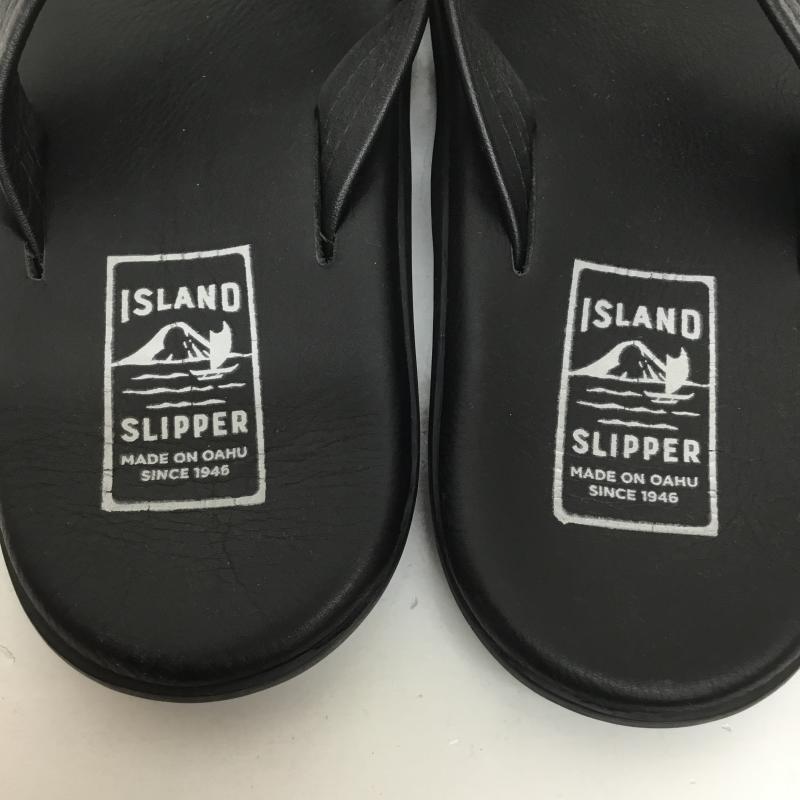 アイランドスリッパ ISLAND SLIPPER サンダル サンダル US：9 無地 黒 / ブラック / black メンズ USED 古着 中古 10154099
