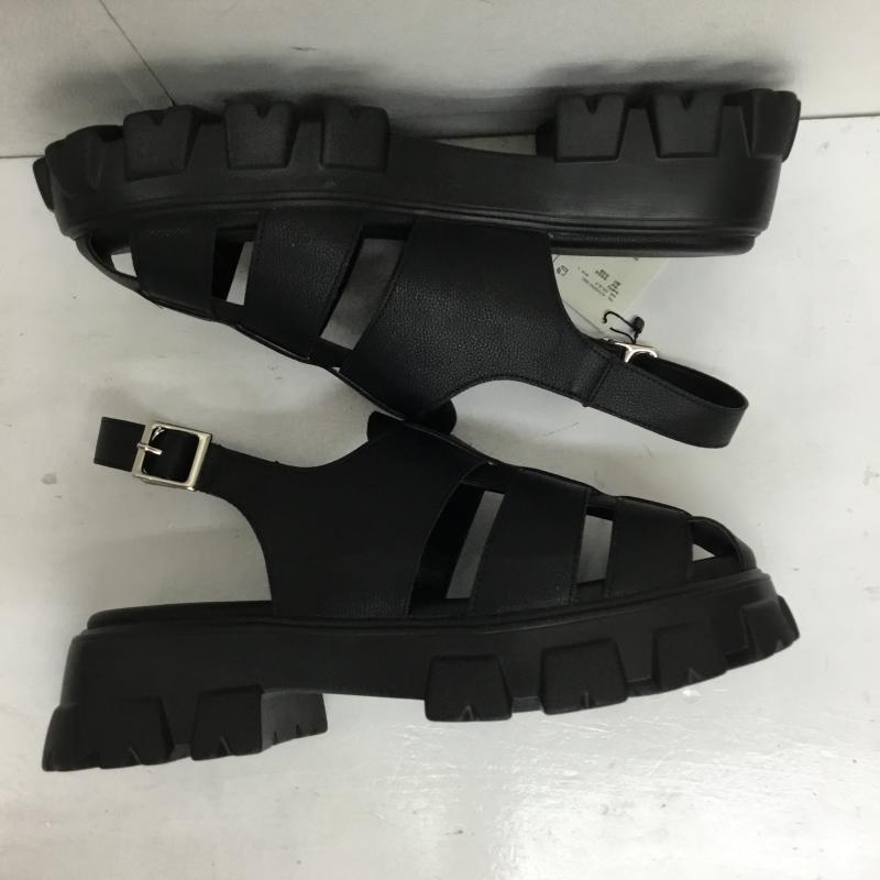 ロデオクラウンズ Rodeo Crowns サンダル サンダル 421HSR55-0661 L 無地 黒 / ブラック / black レディース USED 古着 中古 10154100