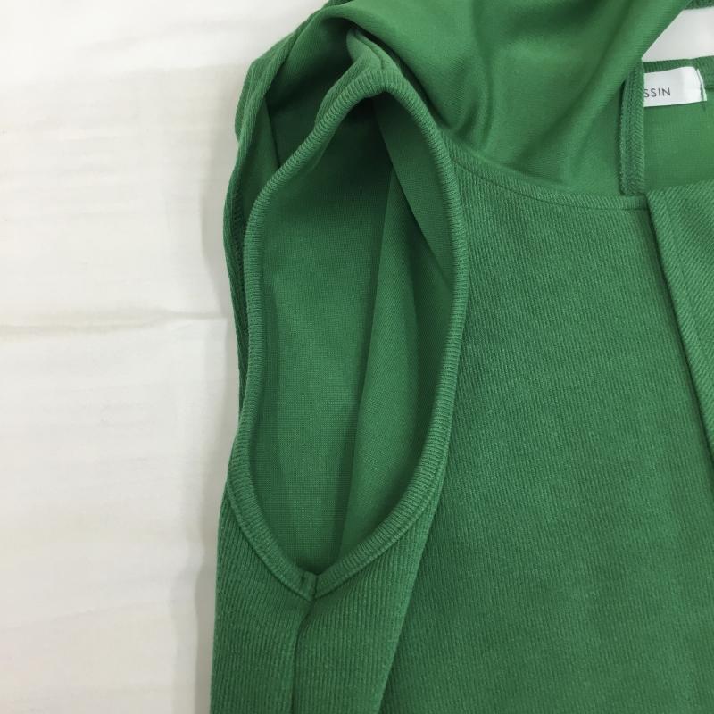 レイカズン Ray Cassin タンクトップ タンクトップ FREE 無地 緑 / グリーン / green レディース USED 古着 中古 10154102