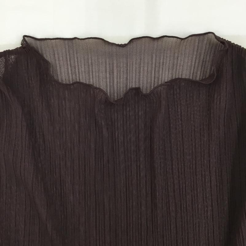 フーズフーチコ who s who Chico カットソー 長袖 CHZ1002504A0009 FREE 無地 茶 / ブラウン / brown レディース USED 古着 中古 10154104