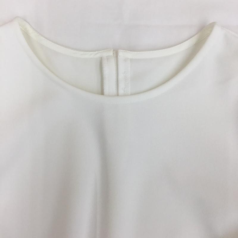 グローバルワーク GLOBAL WORK カットソー 長袖 M 無地 白 / ホワイト / white レディース USED 古着 中古 10154106