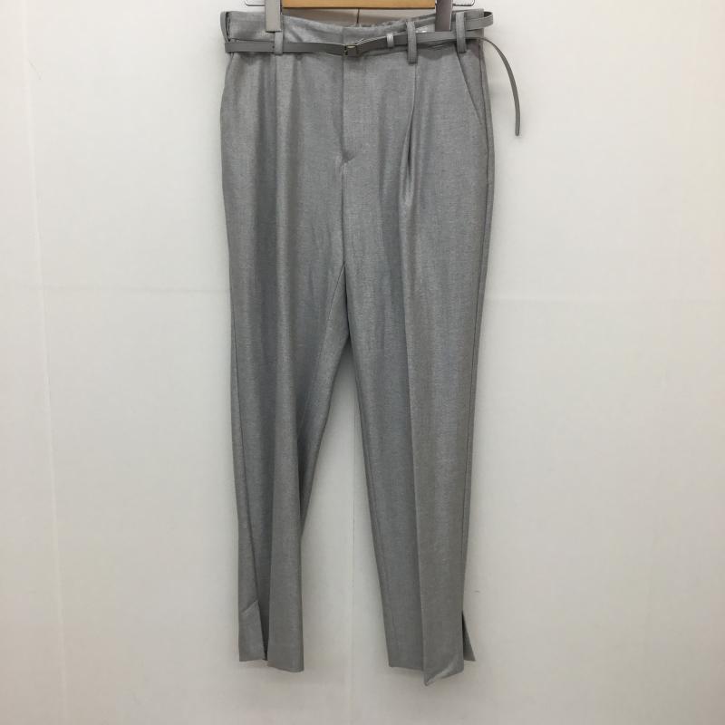 グリーンレーベルリラクシング green label relaxing パンツ スラックス 38 無地 灰 / グレー / gray レディース USED 古着 中古 10154109