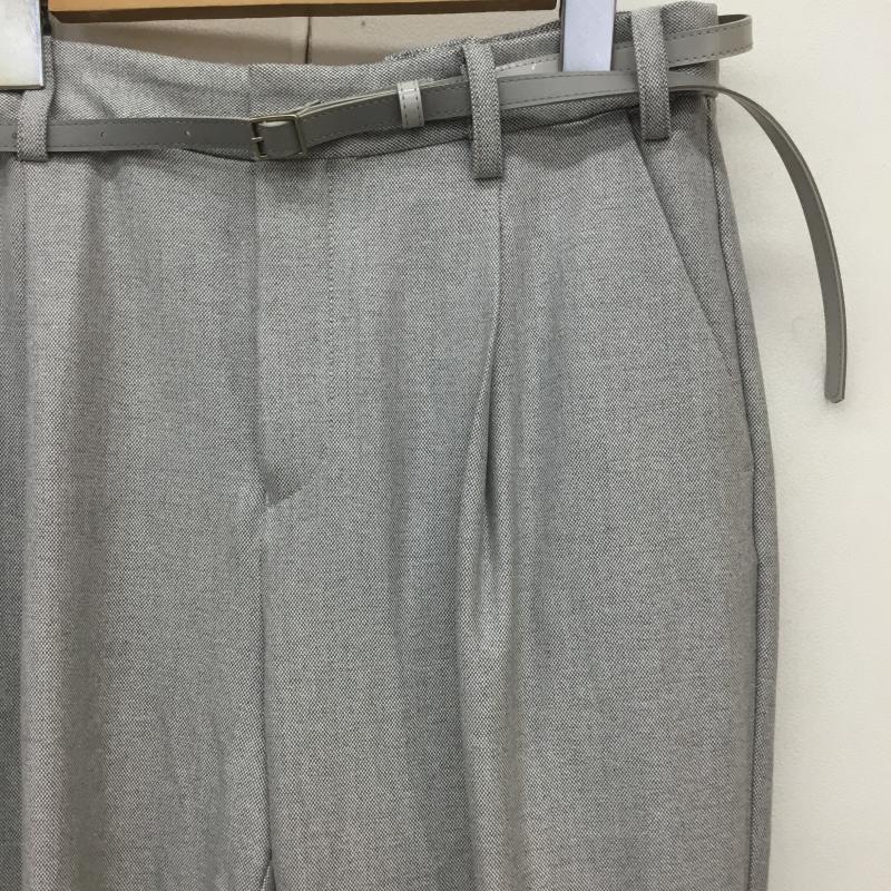 グリーンレーベルリラクシング green label relaxing パンツ スラックス 38 無地 灰 / グレー / gray レディース USED 古着 中古 10154109