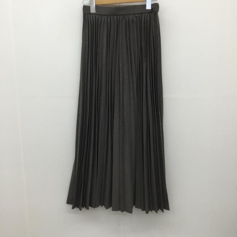 グローバルワーク GLOBAL WORK スカート ロングスカート FREE 無地 ダークブラウン / ダークブラウン / レディース USED 古着 中古 10154111