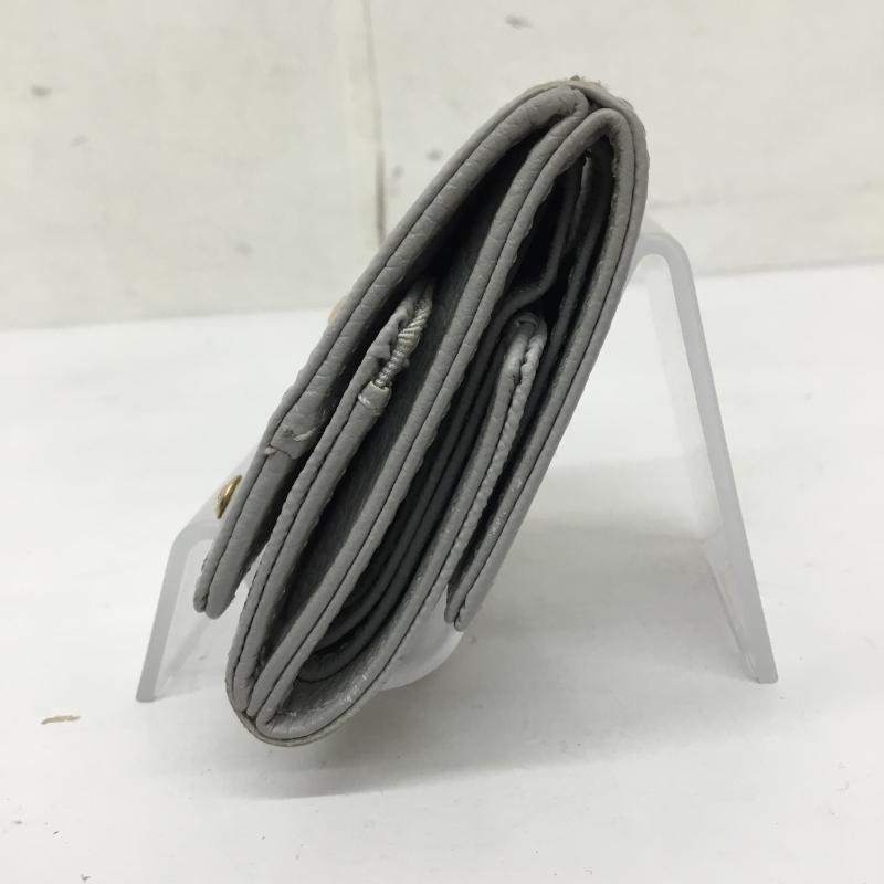 サマンサタバサ プチチョイス Samantha Thavasa Petit Choice 財布 コンパクト財布 ロゴ、文字 灰 / グレー / gray レディース USED 古着 中古 10154113
