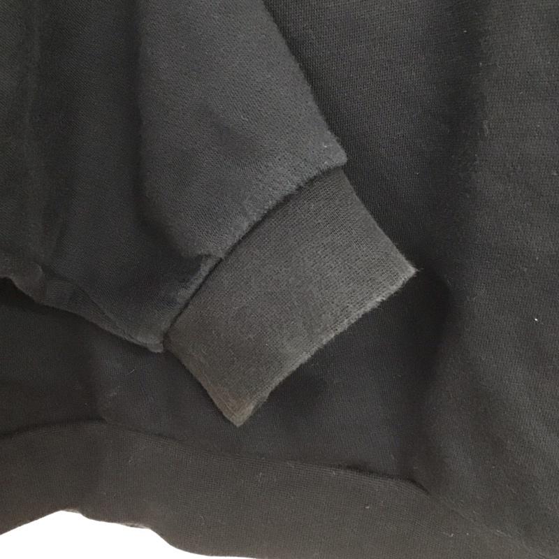アディダス adidas パーカー 長袖 長袖パーカー プルオーバーパーカー スウェット S ロゴ、文字 黒 / ブラック / black レディース USED 古着 中古 10154117
