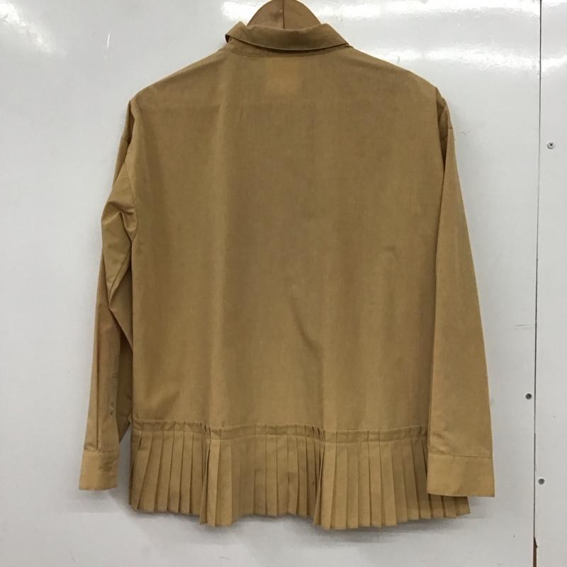 ザウェイオブシックレイビームス The Way of Chic Ray Beams シャツ、ブラウス 長袖 長袖シャツ 無地シャツ カラーシャツ 無地 ベージュ / ベージュ / beige レディース USED 古着 中古 10154118