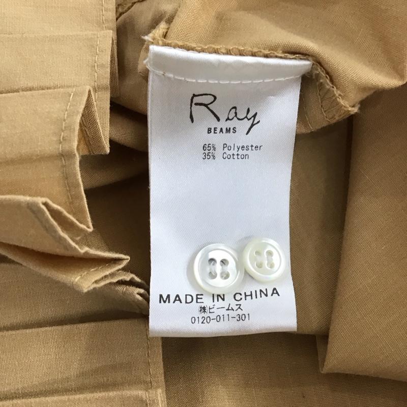 ザウェイオブシックレイビームス The Way of Chic Ray Beams シャツ、ブラウス 長袖 長袖シャツ 無地シャツ カラーシャツ 無地 ベージュ / ベージュ / beige レディース USED 古着 中古 10154118