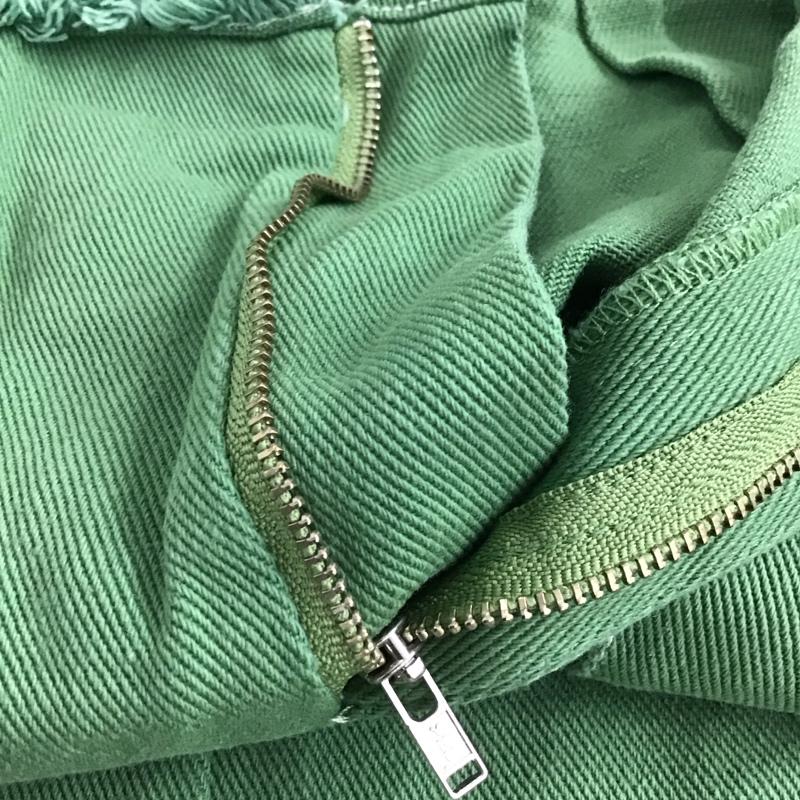 エモダ EMODA スカート ロングスカート 042210830001-01 ロングスカート タイトスカート バックスリット M 無地 緑 / グリーン / green レディース USED 古着 中古 10154125