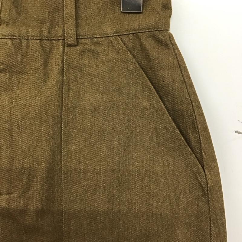 エモダ EMODA スカート ミニスカート ミニスカート タイトスカート S 無地 茶 / ブラウン / brown レディース USED 古着 中古 10154127