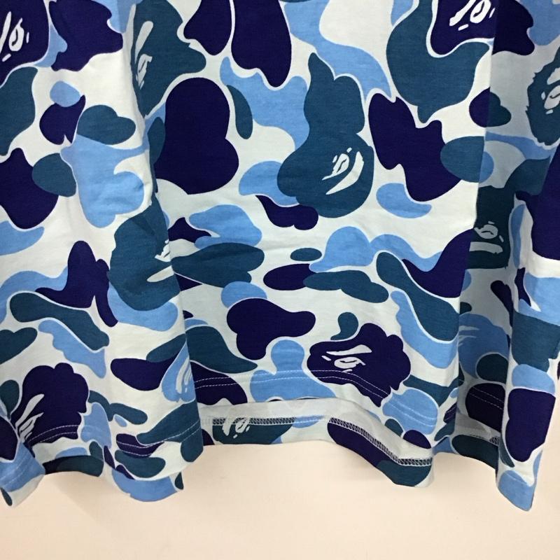 アベイシングエイプ A BATHING APE Tシャツ 半袖 半袖カットソー プリントTシャツ クルーネックカットソー L プリント マルチカラー / マルチカラー / multicolor メンズ USED 古着 中古 10154130