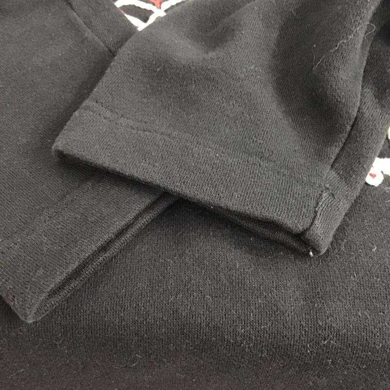 タルボット TALBOTS トレーナー 長袖 長袖トレーナー スウェット クルーネック プルオーバー M 刺繍 黒 / ブラック / black レディース USED 古着 中古 10154132
