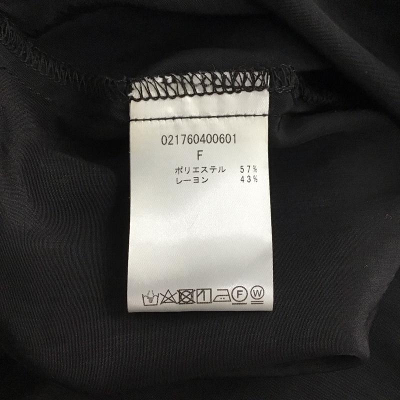 ダズリン dazzlin シャツ、ブラウス 長袖 長袖シャツ 無地シャツ カラーシャツ FREE 無地 黒 / ブラック / black レディース USED 古着 中古 10154134