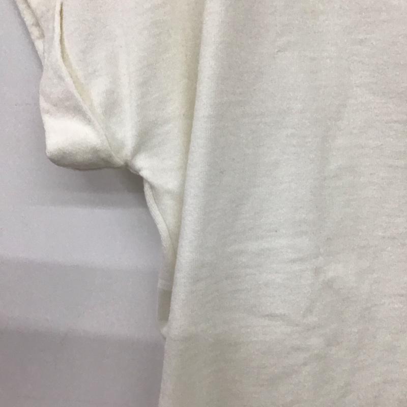 エムエイチエル MHL. カットソー 半袖 半袖カットソー 無地Tシャツ クルーネックカットソー 2 無地 アイボリー / アイボリー / レディース USED 古着 中古 10154135