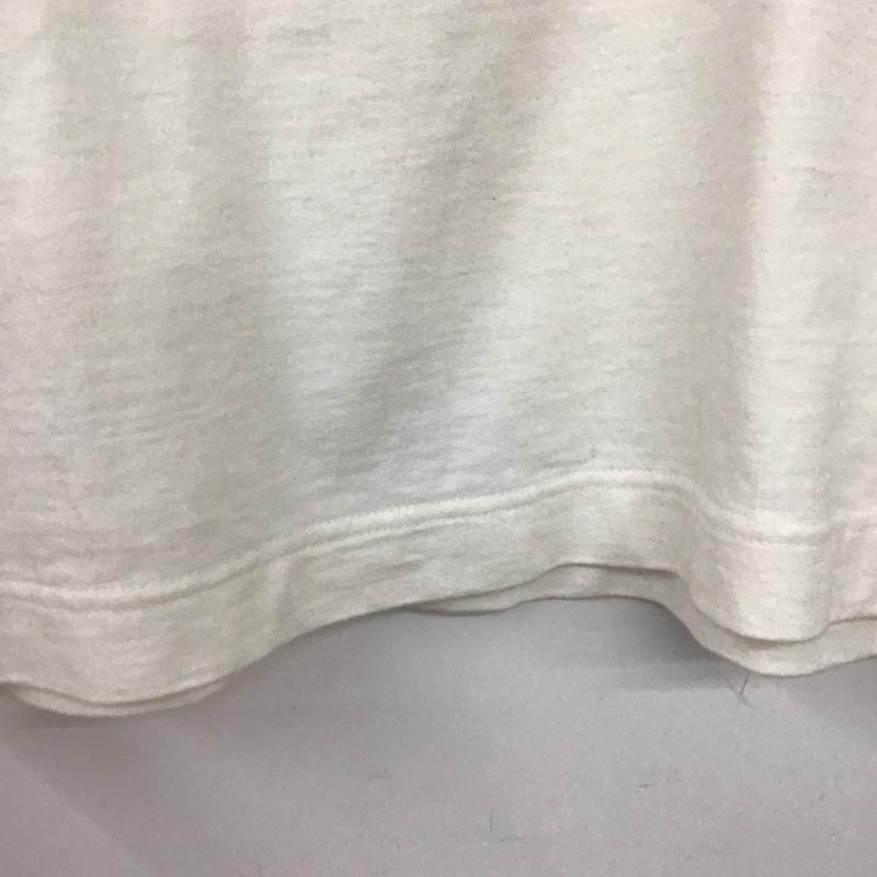 エムエイチエル MHL. カットソー 半袖 半袖カットソー 無地Tシャツ クルーネックカットソー 2 無地 アイボリー / アイボリー / レディース USED 古着 中古 10154135