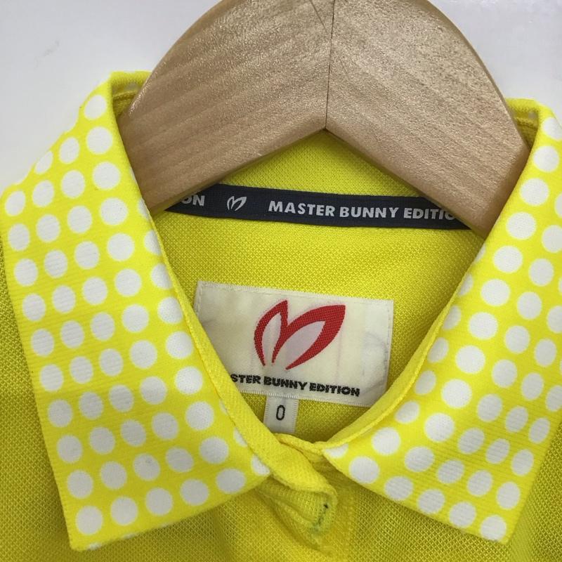 マスターバニーエディション MASTER BUNNY EDITION ポロシャツ 半袖 半袖ポロシャツ カラーシャツ 半袖カットソー 0 ロゴ、文字 黄 / イエロー / yellow レディース USED 古着 中古 10154138