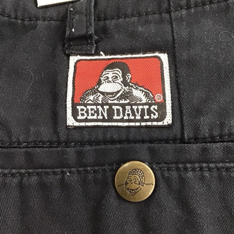 ベンデイビス BEN DAVIS パンツ ショートパンツ ショートパンツ ホットパンツ カジュアルパンツ M ロゴ、文字 紺 / ネイビー / navy レディース USED 古着 中古 10154141