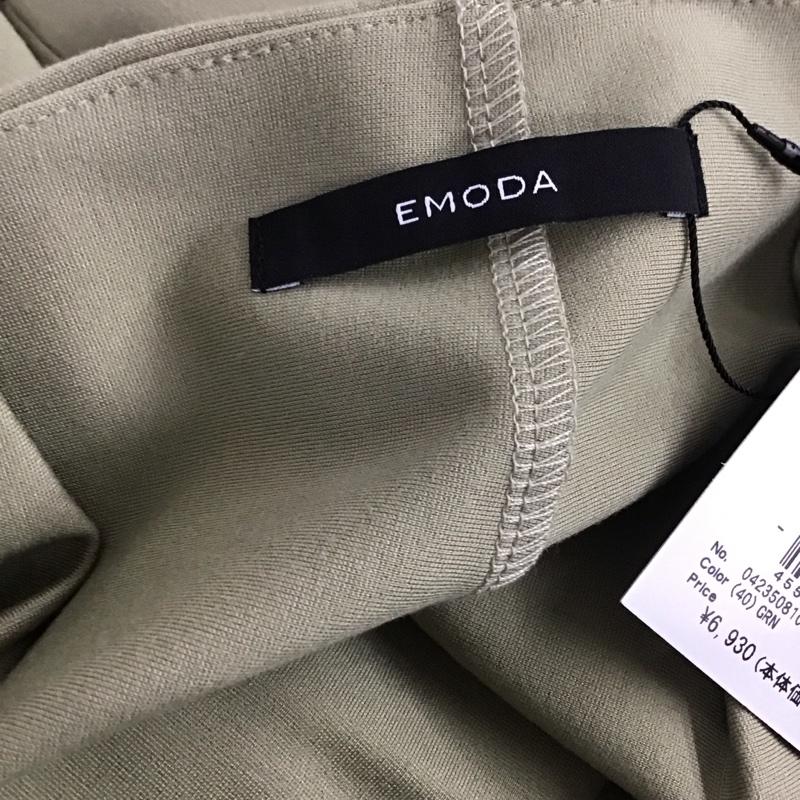エモダ EMODA スカート ミニスカート ミニスカート フレアスカート 無地スカート FREE 無地 カーキ / カーキ / khaki レディース USED 古着 中古 10154142
