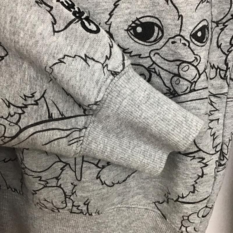 グラニフ graniph トレーナー 長袖 長袖トレーナー スウェット クルーネック プルオーバー S プリント 灰 / グレー / gray レディース USED 古着 中古 10154148