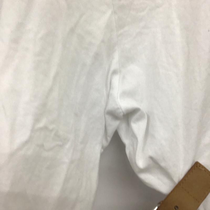 ザラ ZARA シャツ、ブラウス 長袖 長袖シャツ ショート丈シャツ S 無地 白 / ホワイト / white レディース USED 古着 中古 10154153