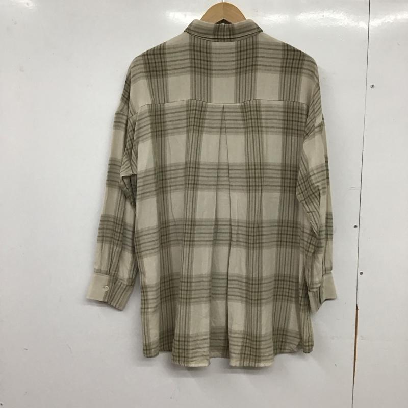 アズールバイマウジー AZUL BY MOUSSY シャツ、ブラウス 長袖 250esm30-228c チェックオーバーシャツ FREE チェック マルチカラー / マルチカラー / multicolor レディース USED 古着 中古 10154154