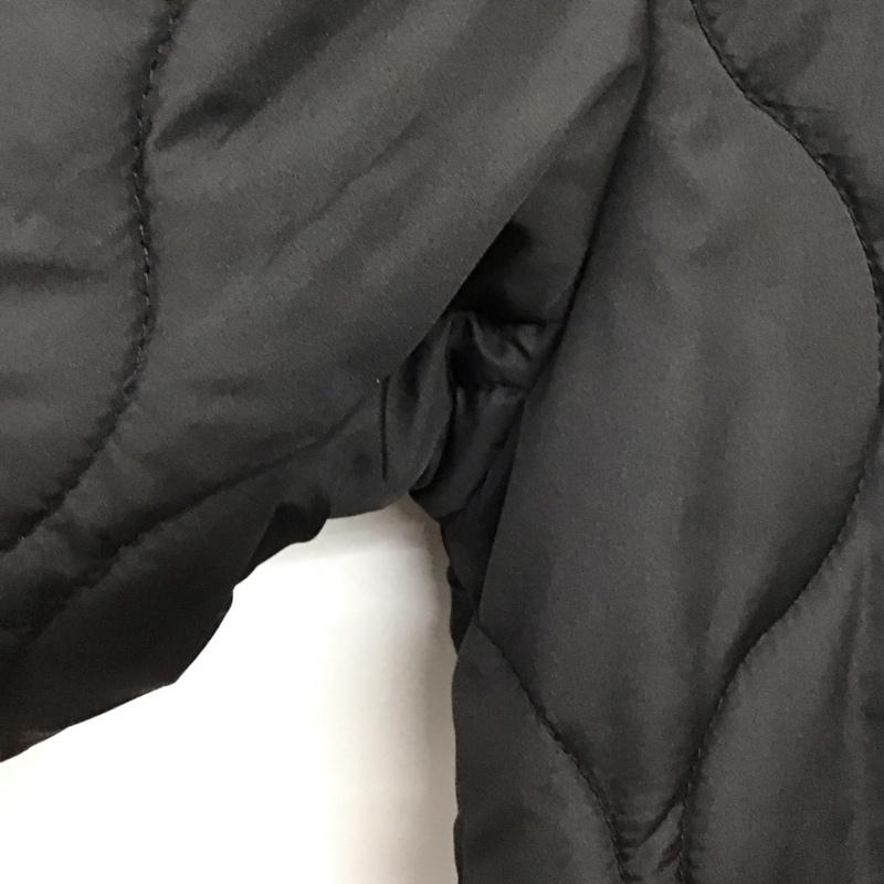 ザラ ZARA ジャケット、上着 ジャケット、ブレザー キルティングジャケット アウター ノーカラージャケット S  黒 / ブラック / black レディース USED 古着 中古 10154158