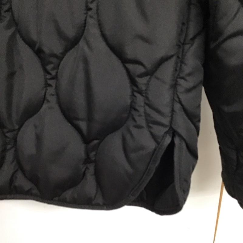 ザラ ZARA ジャケット、上着 ジャケット、ブレザー キルティングジャケット アウター ノーカラージャケット S  黒 / ブラック / black レディース USED 古着 中古 10154158