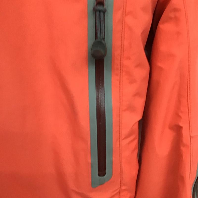 モンベル mont-bell ジャケット、上着 ジャンパー、ブルゾン ジップアップ M ロゴ、文字 赤 / レッド / red X 橙 / オレンジ / orange レディース USED 古着 中古 10154160