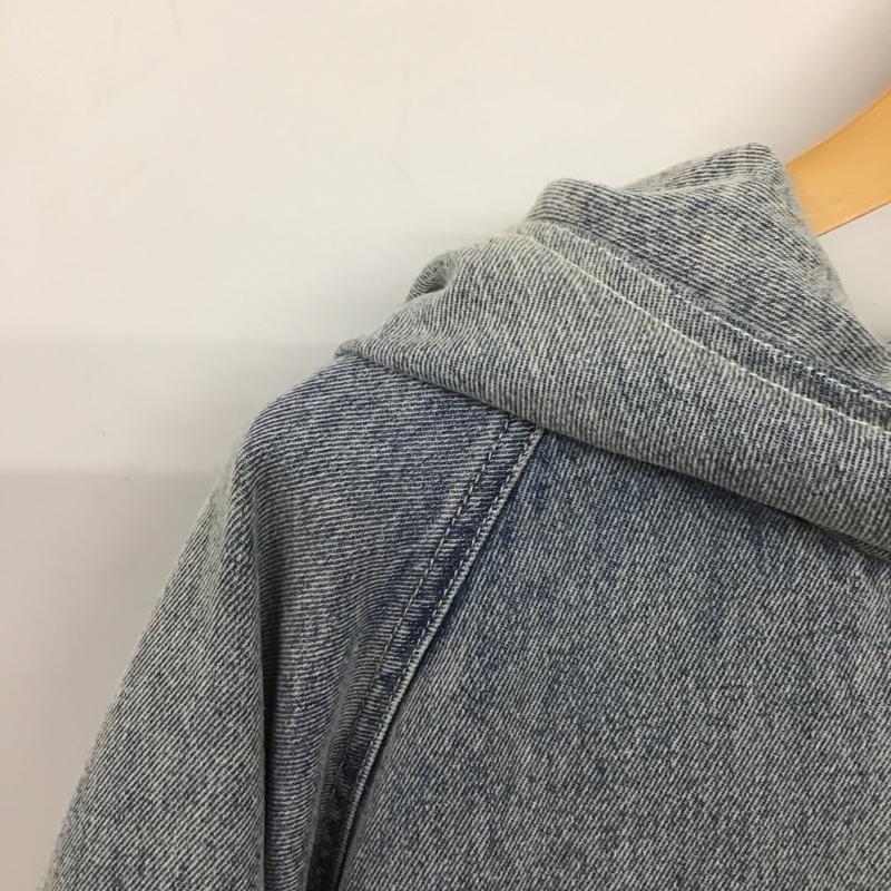 マウジー MOUSSY ジャケット、上着 ジャンパー、ブルゾン 010eab30-5790 DENIMPUFFERジャケット アウター FREE 無地 インディゴ / インディゴ / Indigo レディース USED 古着 中古 10154161