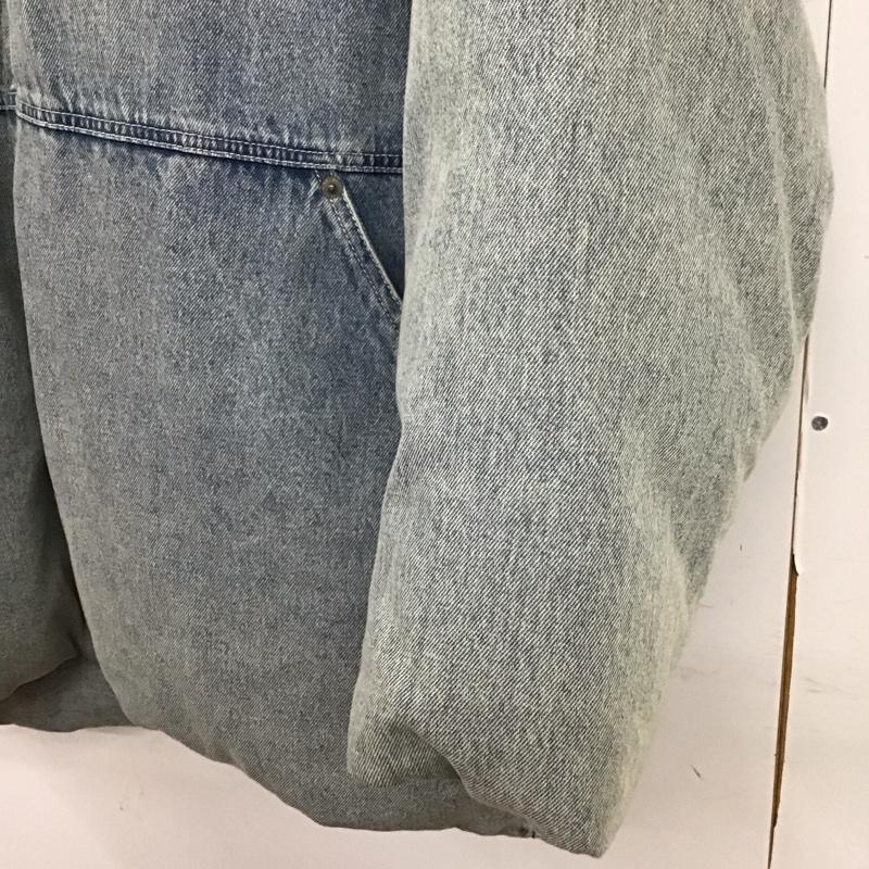 マウジー MOUSSY ジャケット、上着 ジャンパー、ブルゾン 010eab30-5790 DENIMPUFFERジャケット アウター FREE 無地 インディゴ / インディゴ / Indigo レディース USED 古着 中古 10154161