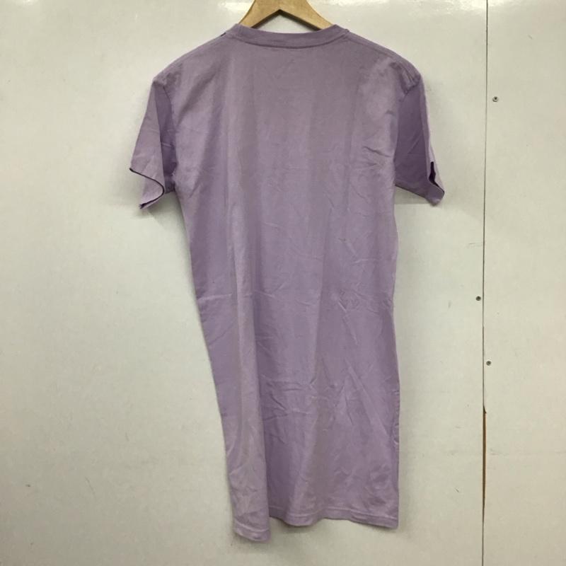 エックスガール X-girl ワンピース ロングスカート 半袖ロングワンピース M ロゴ、文字 紫 / パープル / purple レディース USED 古着 中古 10154162