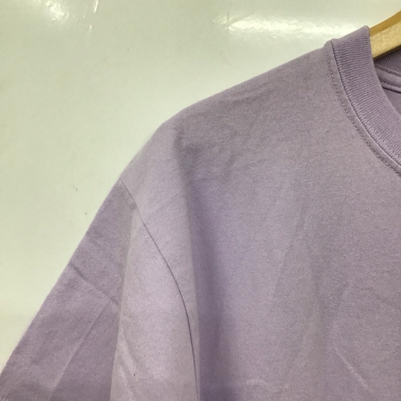 エックスガール X-girl ワンピース ロングスカート 半袖ロングワンピース M ロゴ、文字 紫 / パープル / purple レディース USED 古着 中古 10154162