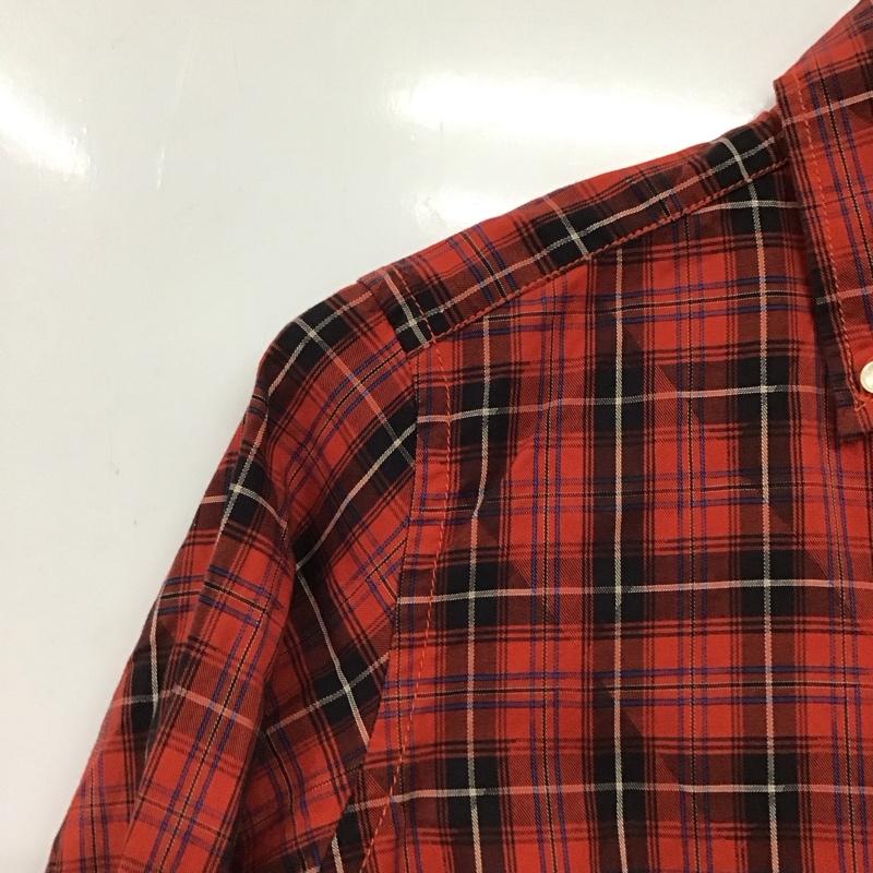 トミーヒルフィガー TOMMY HILFIGER ワンピース ひざ丈スカート 半袖シャツワンピース ロングワンピース チェックシャツワンピース M チェック マルチカラー / マルチカラー / multicolor レディース USED 古着 中古 10154166